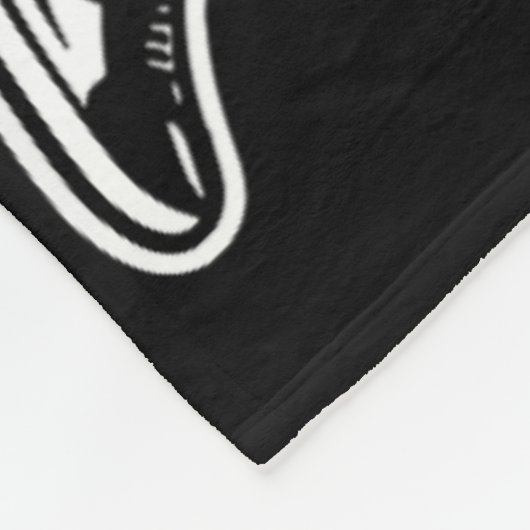 Cartoon Badminton Woman Shuttle Player Fleece Deken (Hoek)