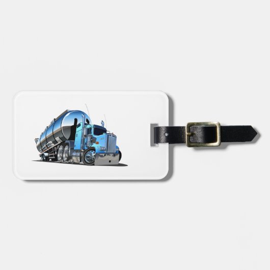 Cartoon Bagagelabel (Voorkant horizontaal)