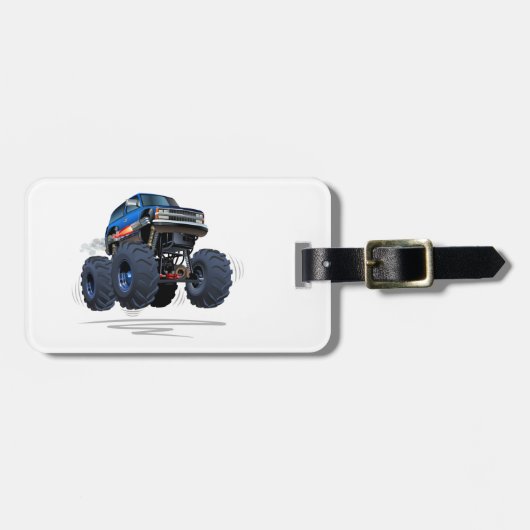 Cartoon Bagagelabel (Voorkant horizontaal)