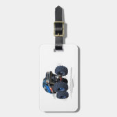 Cartoon Bagagelabel (Voorkant verticaal)