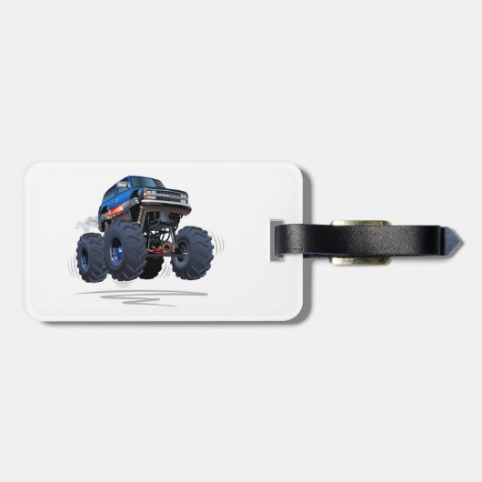 Cartoon Bagagelabel (Achterkant horizontaal)