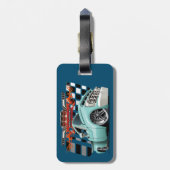 Cartoon Bagagelabel (Achterkant verticaal)