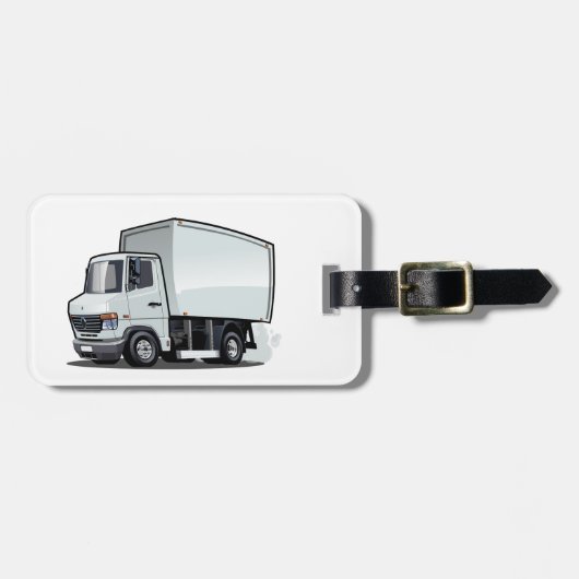 Cartoon Bagagelabel (Voorkant horizontaal)