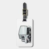 Cartoon Bagagelabel (Voorkant verticaal)