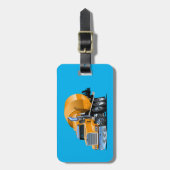 Cartoon Bagagelabel (Voorkant verticaal)