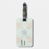 Cartoon Bagagelabel (Achterkant verticaal)