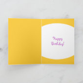  Cartoon Ballet Dancer Kaart (Binnen)