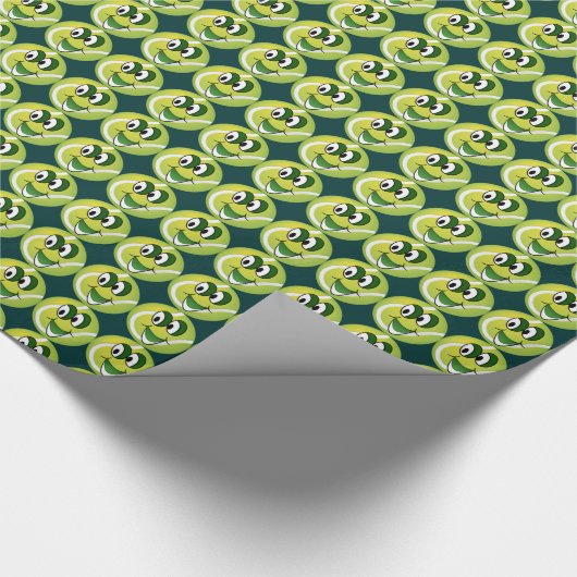 Cartoon Balletpakpapier met tennisbal Cadeaupapier (Hoek)