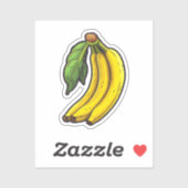 Cartoon banana sticker (Vel)