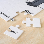 Cartoon bankleningen legpuzzel (Zijkant)