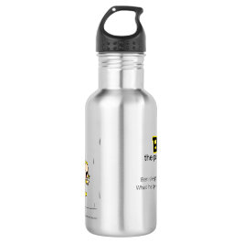 Cartoon Barrel studios' Ben waterfles. Waterfles