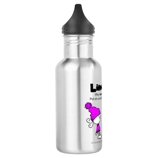 Cartoon Barrel studios' Linaloomp waterfles. Waterfles (Links)