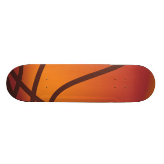 Cartoon basketbal persoonlijk skateboard