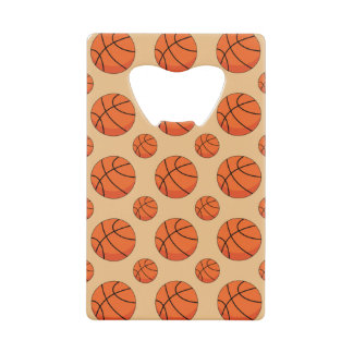 Cartoon Basketball Ball Creditkaart Flessenopener