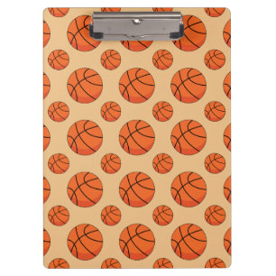 Cartoon Basketball Ball Klembord