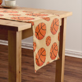 Cartoon Basketball Ball Korte Tafelloper (Voorbeeld)