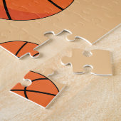 Cartoon Basketball Ball Legpuzzel (Zijkant)