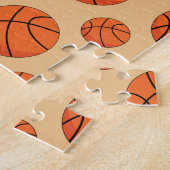 Cartoon Basketball Ball Legpuzzel (Zijkant)