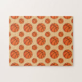 Cartoon Basketball Ball Legpuzzel (Horizontaal)