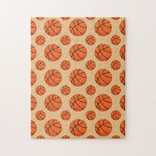 Cartoon Basketball Ball Legpuzzel