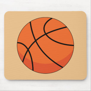 Cartoon Basketball Ball Muismat