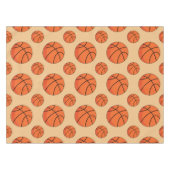 Cartoon Basketball Ball Tafelkleed (Voorkant (Horizontaal))
