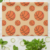 Cartoon Basketball Ball Theedoek (Gevouwen)