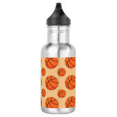 Cartoon Basketball Ball Waterfles (Rechts)