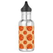 Cartoon Basketball Ball Waterfles (Links)
