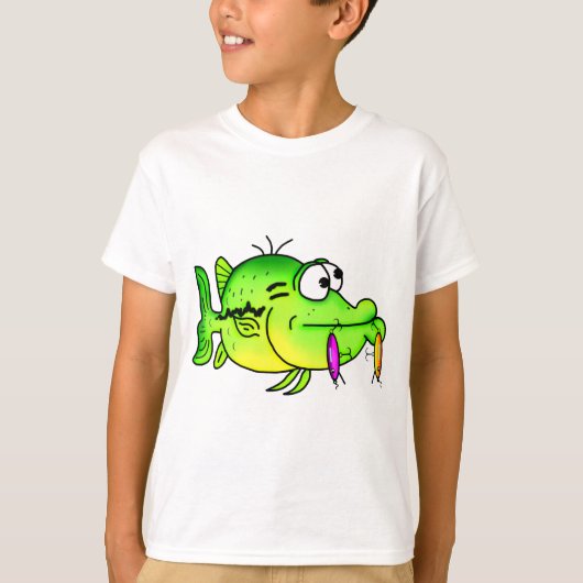 Cartoon Bass T-shirt (Voorkant)