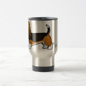 Cartoon Basset Hound Reisbeker (Center)