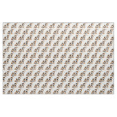 cartoon Basset Hound Stof (Yard (91,4 cm))