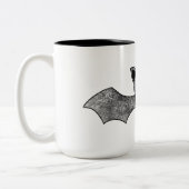 Cartoon Bat Coffee Mok (Links)