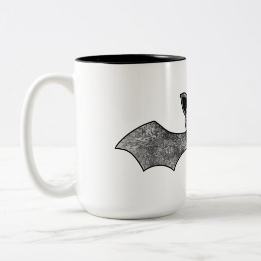 Cartoon Bat Coffee Mok (Links)