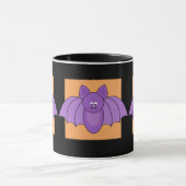 Cartoon Bats Halloween Mok (Midden)