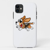 Cartoon Beagle Case-Mate iPhone Case (Achterkant)