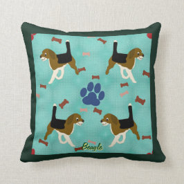 Cartoon Beagle Kussen