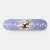 Cartoon Beagle Persoonlijk Skateboard (Horizontaal)