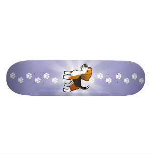 Cartoon Beagle Persoonlijk Skateboard