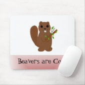 Cartoon Beaver Muismat (Met muis)