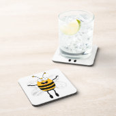 Cartoon Bee Drankjes Onderzetter (Rechterzijde)