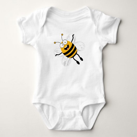 Cartoon Bee Romper (Voorkant)