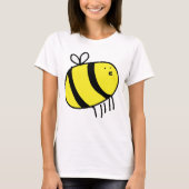 Cartoon Bee T-shirt (Voorkant)