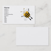 Cartoon Bee Visitekaartje (Voorkant / Achterkant)