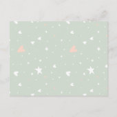 Cartoon Beer Baby shower    Uitnodiging Briefkaart (Achterkant)