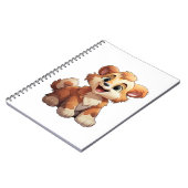 Cartoon beer illustratie notitieboek (Linkerzijde)