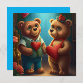 cartoon beer valentijns (Voorkant / Achterkant)