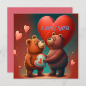 cartoon beer valentijns (Voorkant / Achterkant)