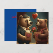 cartoon beer valentijns (Voorkant / Achterkant)