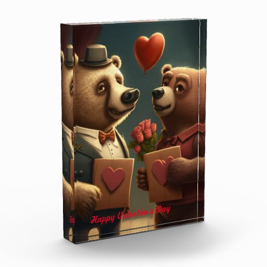 cartoon beer valentijns fotoblokken (Links)